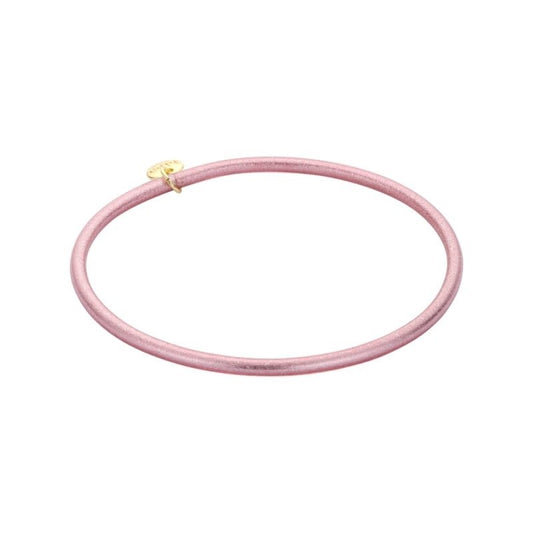 Biba: Armbandje kunststof - roze 04