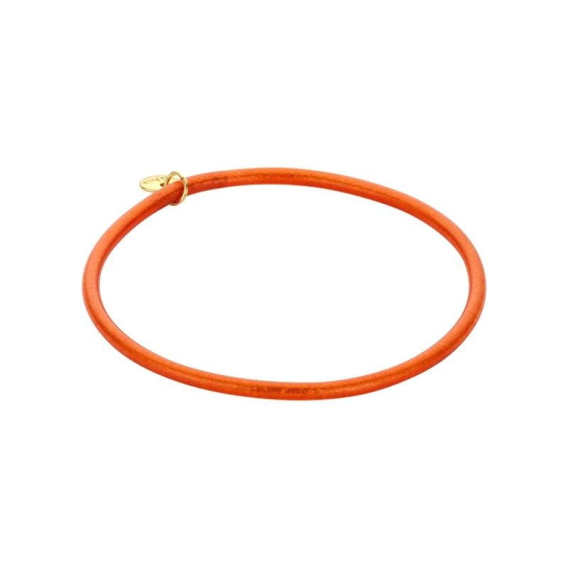 Biba: Armbandje kunststof - oranje 07
