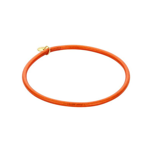 Biba: Armbandje kunststof - oranje 07