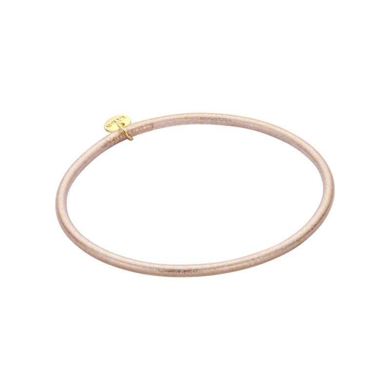 Biba: Armbandje kunststof - beige 07