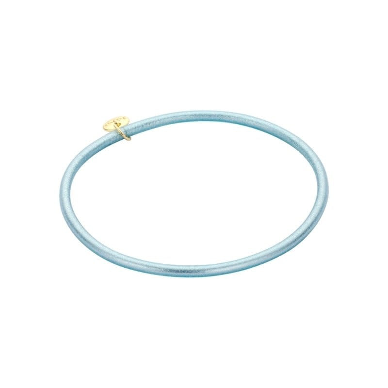 Biba: Armbandje kunststof - blauw 05