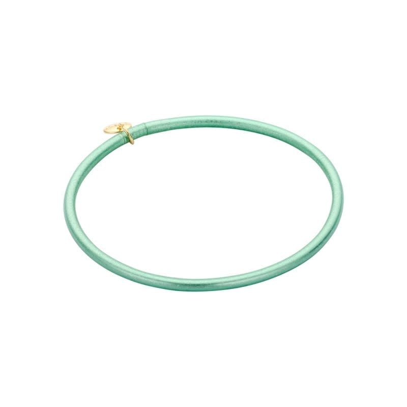 Biba: Armbandje kunststof - groen 11