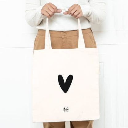 Liefz: Katoenen tas | Hartje