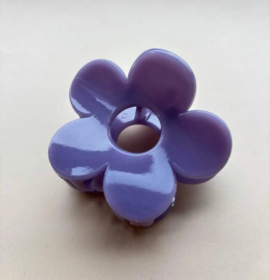 Wauw: Haarclip bloem - paars
