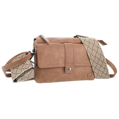 I'm dutch: Handtas - crossbody bag Naarden - camel