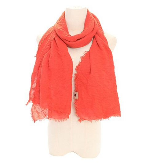 I'm dutch: Sjaal Burano - coral