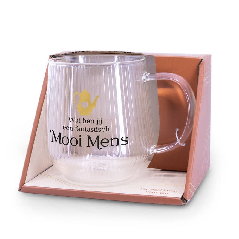 Miko: Theeglas - Mooi mens