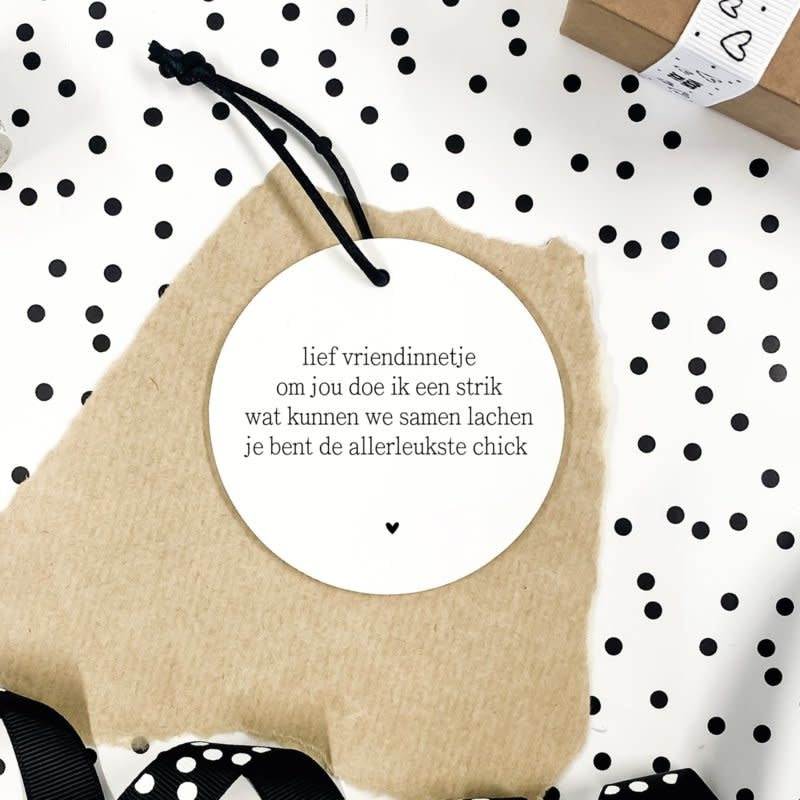 Winkeltje van Anne Mini roundie hanger | Lief vriendinnetje