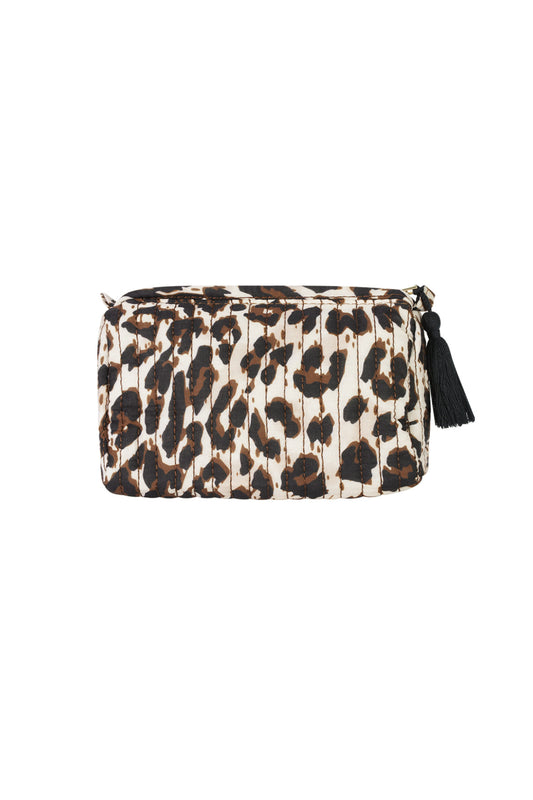 Yehwang: make-up tas - luipaard print