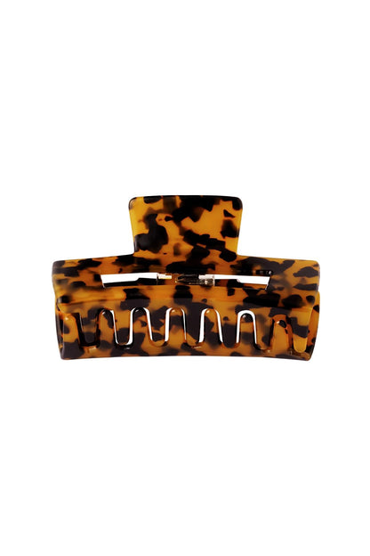 Yehwang: Haarclip - bruin printje