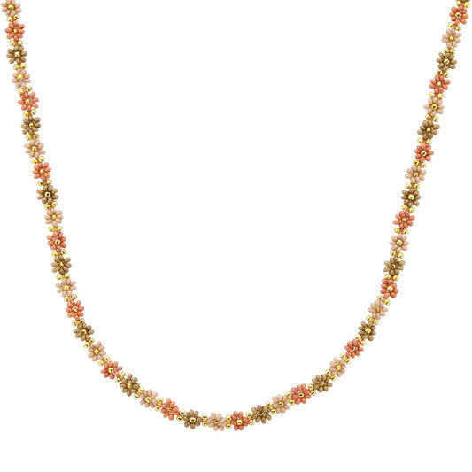 Biba: ketting bloemetjes herfst 61529mix05