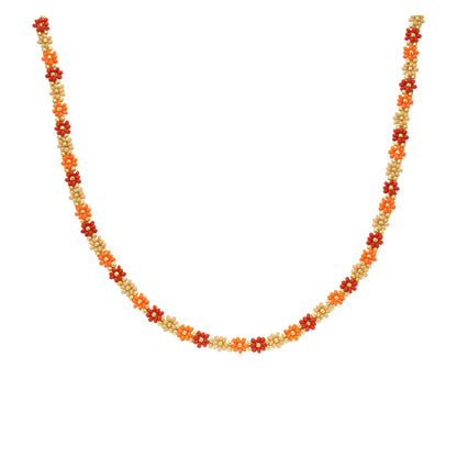 Biba: ketting bloemetjes