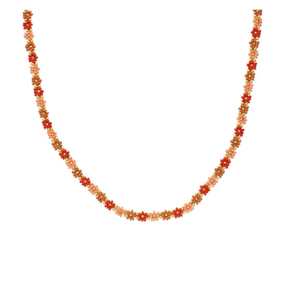 Biba: ketting bloemetjes