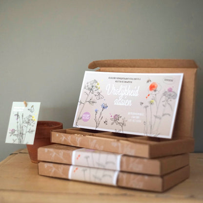 Veer & Moon: Cadeaudoosje -  Vrolijkheid zaaien