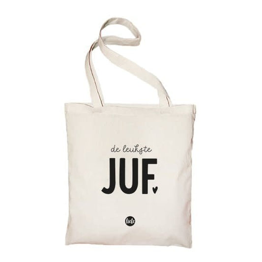 Liefz: Katoenen tas | De leukste juf