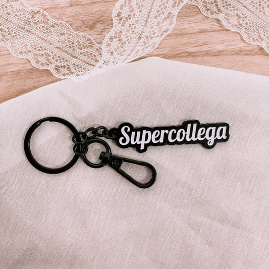 Winkeltje van anne: sleutelhanger - supercollega