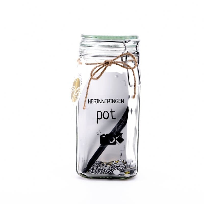The big gifts: Herinneringenpot