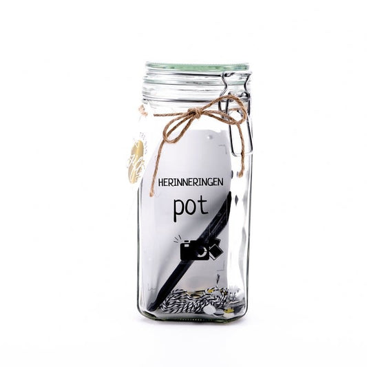 The big gifts: Herinneringenpot