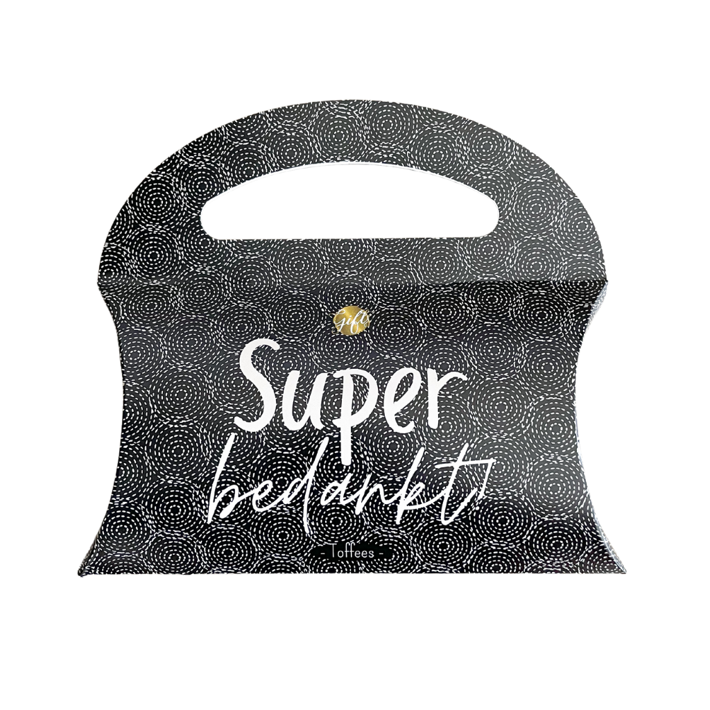 The big gifts: Snoep Tasje – Super Bedankt
