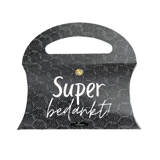 The big gifts: Snoep Tasje – Super Bedankt