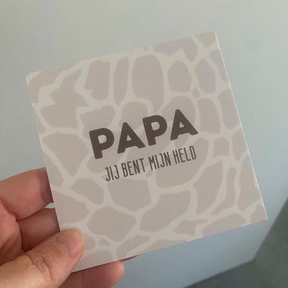 Label ZeeV: Forex tegeltje - papa