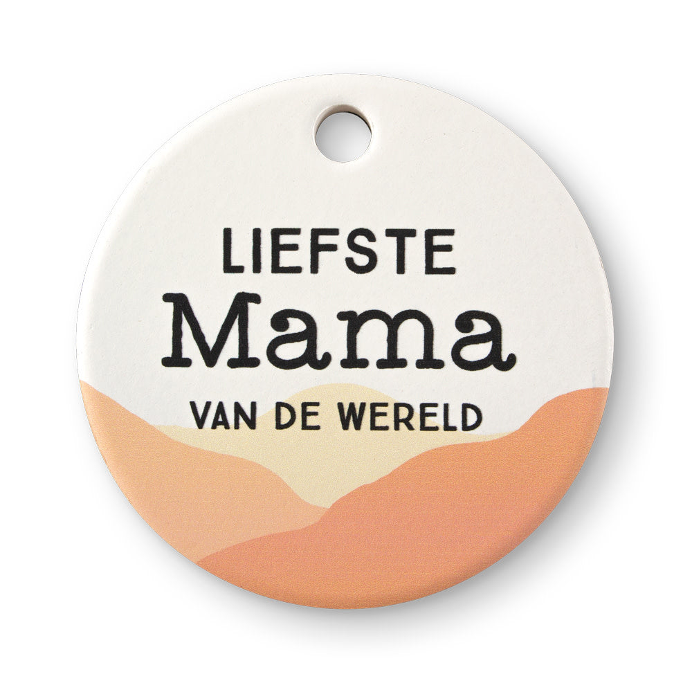 Miko: keramieken magneet - lieve mama