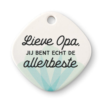 Miko: keramieken magneet - opa
