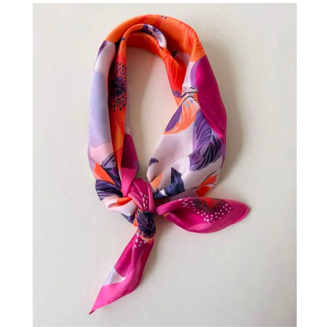 Wauw: mini sjaaltje met print - 05
