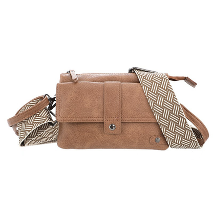 I'm dutch: Handtas - crossbody bag Naarden - camel