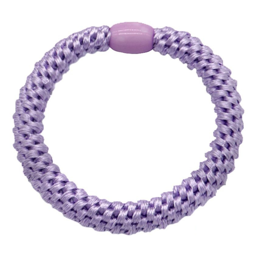 MH: haarelastiek/armbandje paars (per stuk)