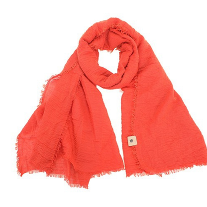 I'm dutch: Sjaal Burano - coral
