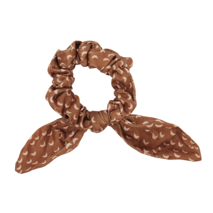 Van Pauline scrunchies - Stripe and moon  (per 6)