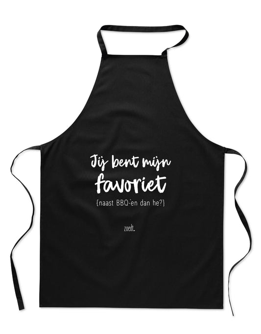 Zoedt Keukenschort: Jij bent mijn favoriet