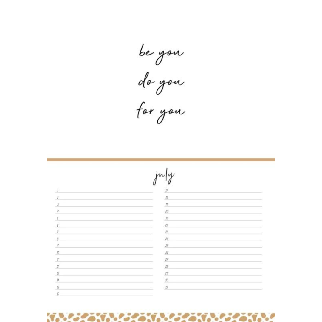 Stationery & gift: Verjaardagskalender 'Awesome'