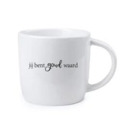 Winkeltje van Anne: Mok | Jij bent goud waard