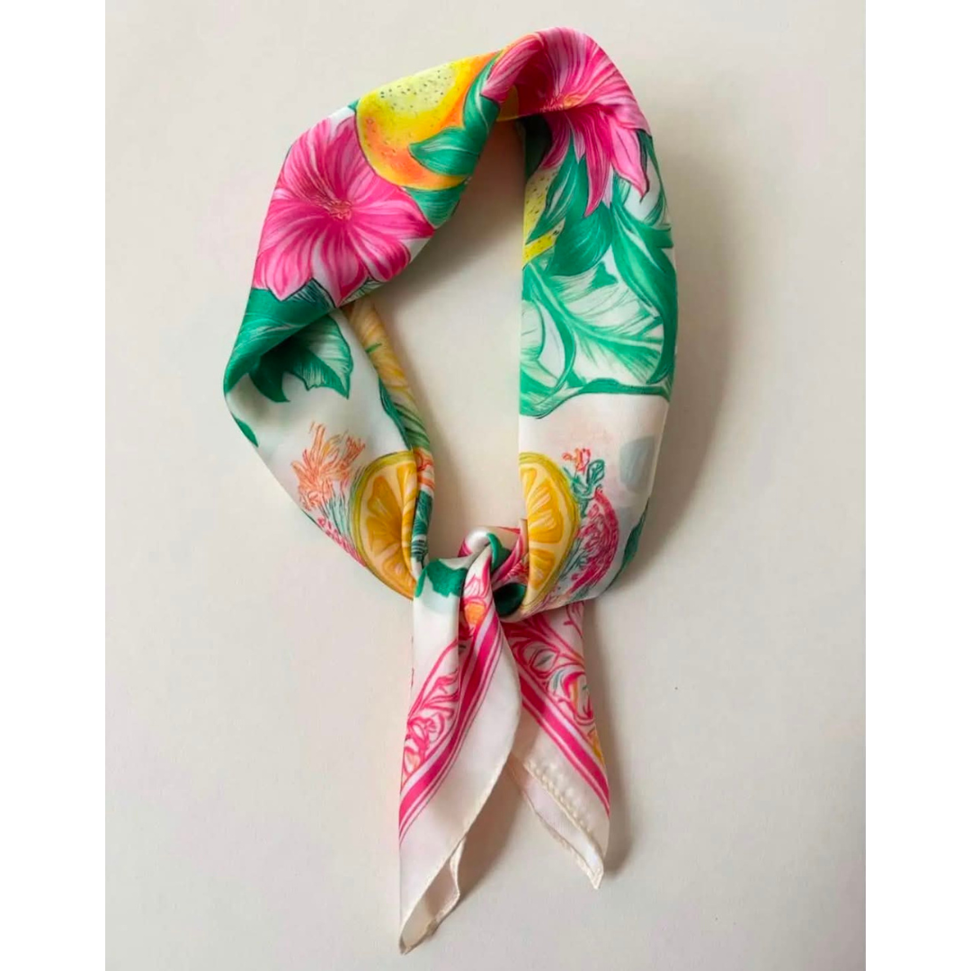 Wauw: mini sjaaltje met print - 06
