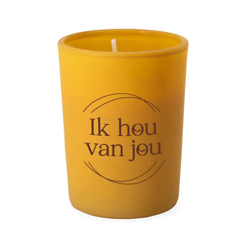 Miko: kaars - wenslichtje: Ik hou van jou