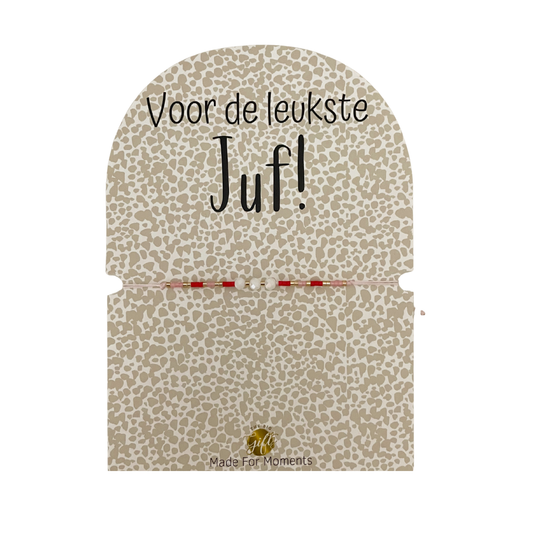 The big gifts: Armband – Leukste juf