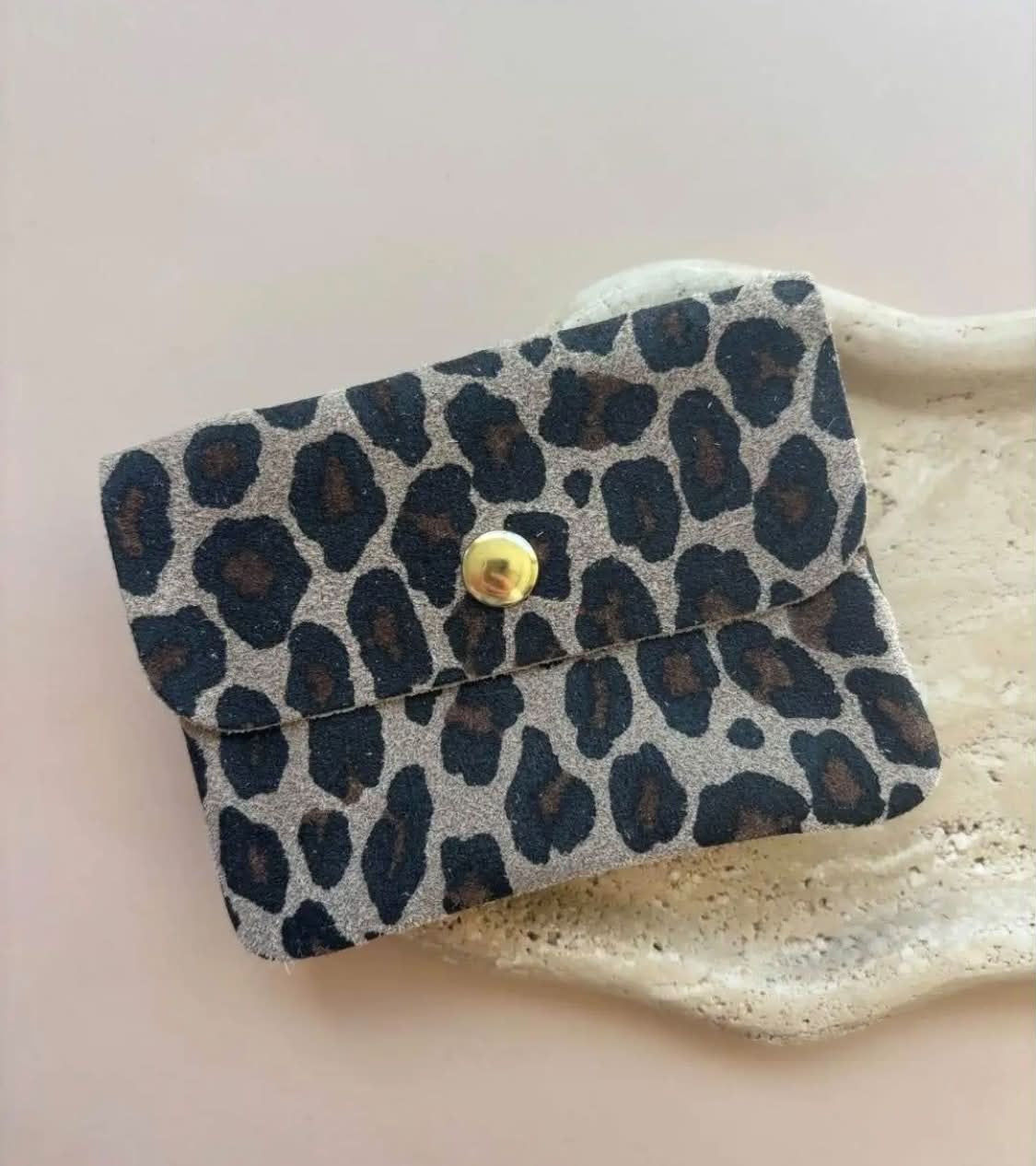 Wauw: Blush portemonnee klein leopard