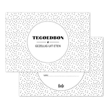 Liefz: Tegoedbon | Gezellig uit eten zonder envelop