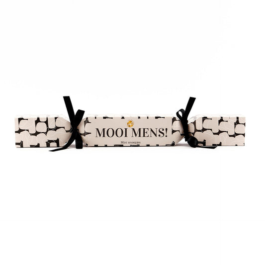 The big gifts: Snoeprol - Mooi Mens (zwart/beige versie)