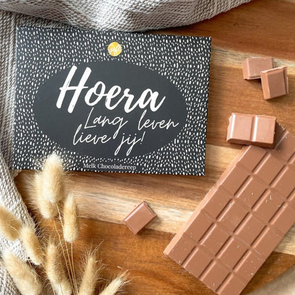 The big gifts: Chocoladereep – Hoera