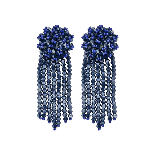 biba: oorbellen feest blauw