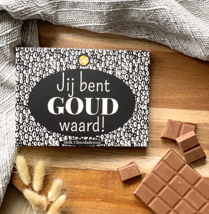 The big gifts: Chocoladereep - Goud waard