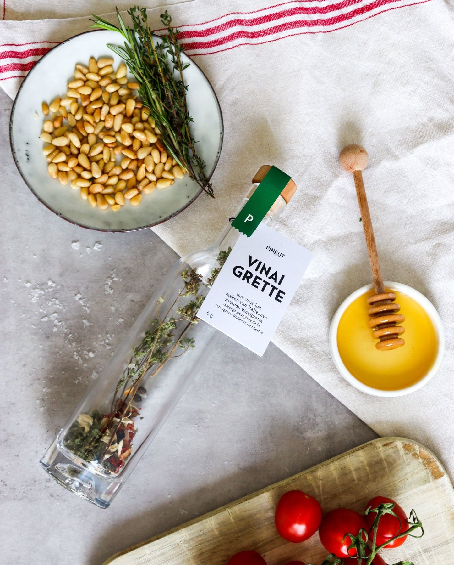 Pineut: Vinaigrette Italiaanse kruiden
