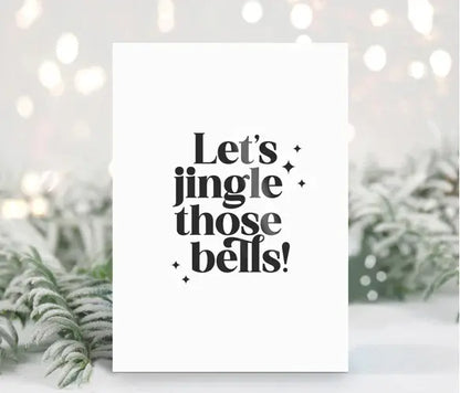 Liefz: kaart a6 - Let's jingle those bells