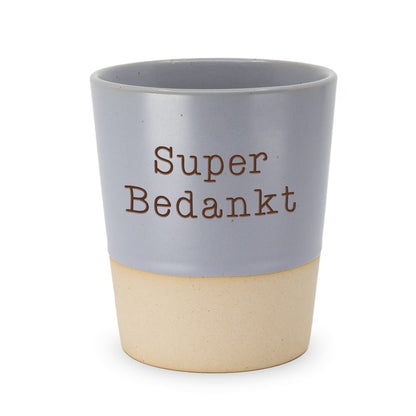 Miko: Mok keramiek - Super bedankt