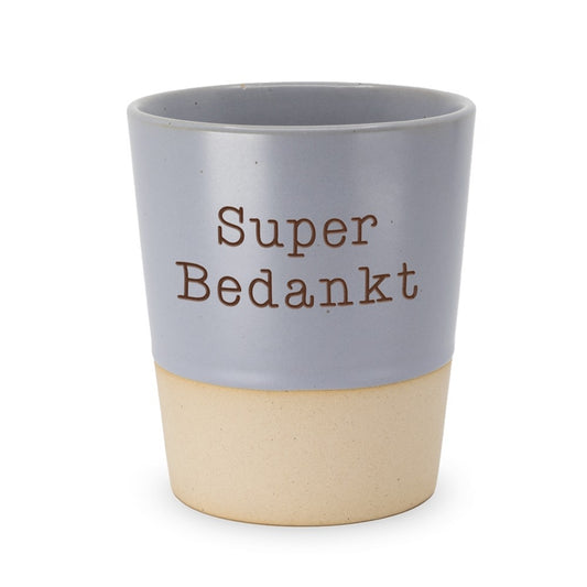 Miko: Mok keramiek - Super bedankt