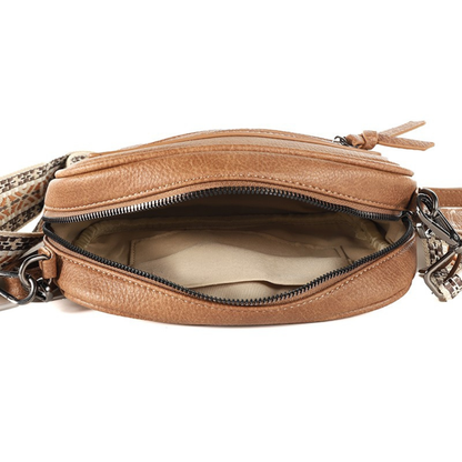 I'm dutch: Handtas - schoudertas Santorini - Camel