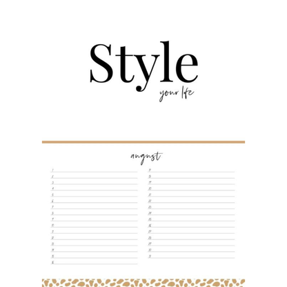 Stationery & gift: Verjaardagskalender 'Awesome'